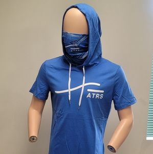 2 piece - Sleeveless Hoodie with matching Gaiter